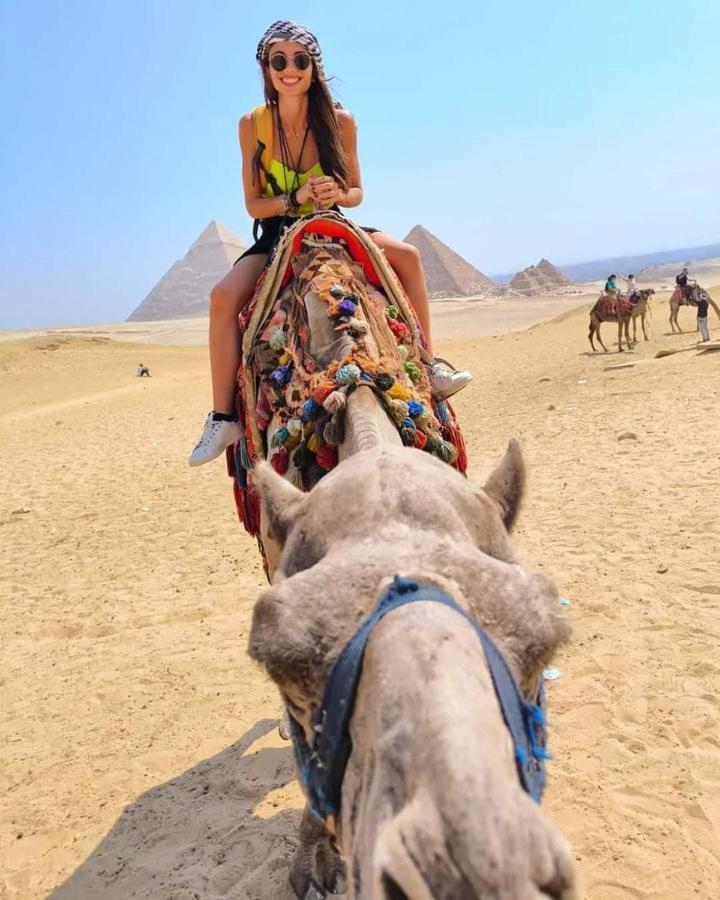 Thoth Pyramids Inn Kafret el-Gabal Eksteriør billede
